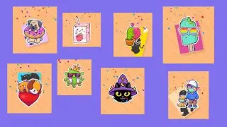 Paper fold - logic, origami game. For kids & adult.