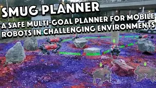 SMUG Planner: A Safe Multi-Goal Planner for Mobile Robots in Challenging Environments