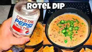 Creamy ROTEL DIP in my Dorm Room (and how to make it)