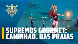 "Os Supremos Gourmet: Caminhadores das Praias" e a receita "Ovas de Caranguejo Assadas"