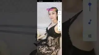 Bigo Live Baby Girl is Beautiful & Very Sexy Wearing Transparent Lingerie!!?