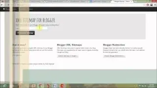how to generate sitemap for blogger for google and bing part 1