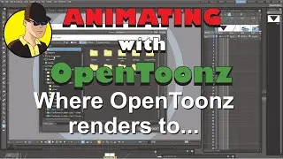 Animating with OpenToonz Tutorial - Where OpenToonz Renders to