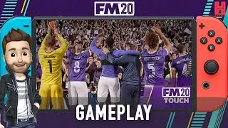 Football Manager 2020 Nintendo Switch Gameplay