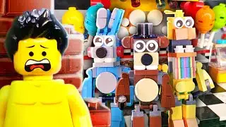 I Built Every Character from Five Nights at Freddy's in LEGO...