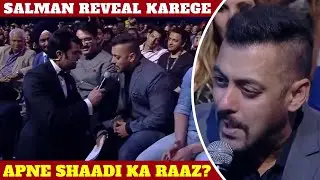 Salman reveal karege apne shaadi ka raaz?