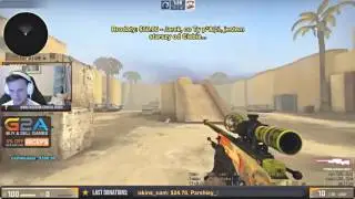 PashaBiceps VS  s1mple for 100$ 1V1 BO3 CSGO 2016 01 16 STREAM