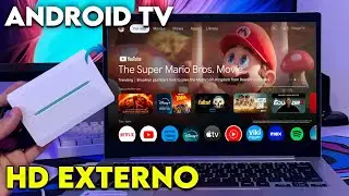 Transform PC/Notebook into Android TV with external HD