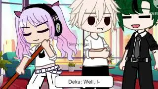 "Mommy don't know daddy getting hot" || MHA/BNHA || Dekubaku || Quirkless AU || GC meme