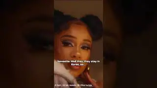 #Saweetie talks about working with #IVE