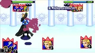 Kingdom Hearts Chain of Memories (GBA) Part 44 Castle Oblivion Floor 12