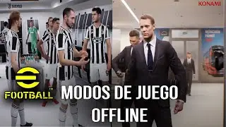 PES 2022 | efootball | MODOS DE JUEGO ??? | LIGA MASTER | SER UNA LEYENDA | offline efootball
