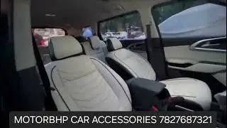KIA CARENS 2024 Interior Upgrade - Seat Cover Installation