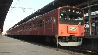 JR中央線201系H7編成 入線＆発車＠中野