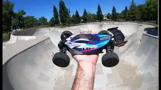 "Ripper!!!" NEW ARRMA Typhon GROM 4x4 Stock vs Brushless Power