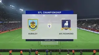 FIFA 23 PS5 - Burnley vs AFC Richmond | EFL Championship | PS5 Gameplay [4K 60FPS]