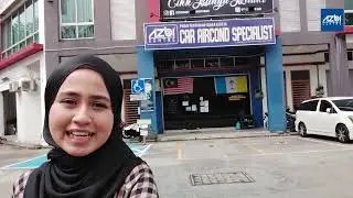 Aleya | Jom Jalan2 dengan Aleya di Azbi Centre Bukit Mertajam | Servis Flushing RM 99 je....