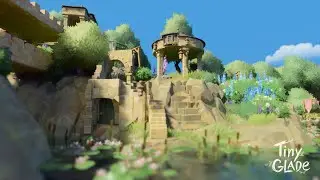 Tiny Glade ASMR: 1 Hour of Building - Session 4