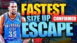 NBA 2K23 NEWS UPDATE | FASTEST SIZE UP ESCAPE STEP BACK ANIMATIONS