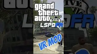 Man attempts to fight VR cop... 