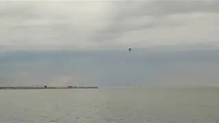 Tormenta eléctrica en el Río de la Plata 14-03-2018
