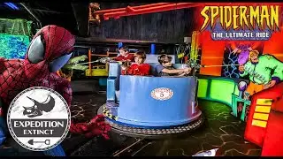 The Troubled History of Spider-Man: The Ultimate Ride - A Rip-Off Spider-Man Dark Ride?