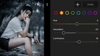 Lightroom Blue Tone Effect Photo Editing - Lightroom New Best Photo Editing