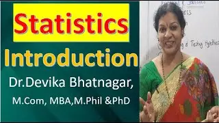 1. Statistics Subject Introduction in English