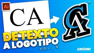 🚀Como hacer un logo con letras en adobe illustrator paso a paso