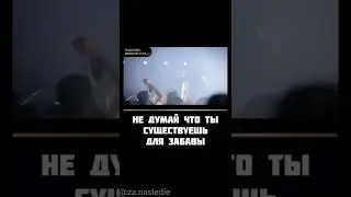 не думай что ты существуешь для забавы
