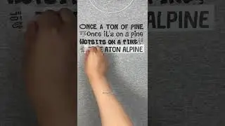 Once a ton of pine