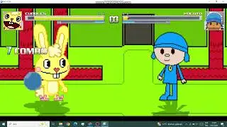 mugen cuddles vs pocoyo