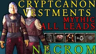 Cryptcanon Vestments | All Leads | Mythic Item | Necrom | New Chapter | ESO | 2023