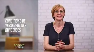 Conditions de versement des dividendes