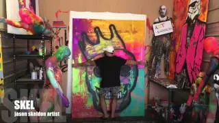 MIXED MEDIA PAINTING