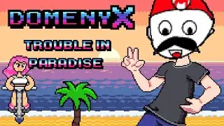 domenyX: Trouble in Paradise (2021) / Complete Playthrough / SMW ROM Hack