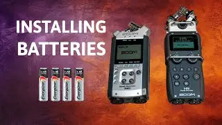 How to Insert New Battery in a Zoom H4n/H5 Handy Recorder