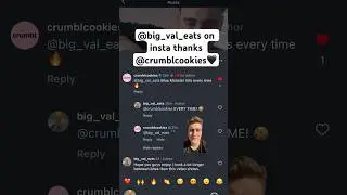 Truly means a lot thanks ​⁠@CrumblCookies #Crumble #CrumblCookiesOfTheWeek #CrumbleTasteTest #Lol