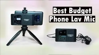 Best Wireless Microphone System for Phone Comica CVM-WS60 Combo Review (Dual Lavalier Lapel Mics)