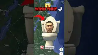 skibidi dop toilet again founds on google earth
