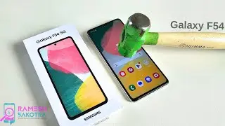 Samsung Galaxy F54 5G Screen Scratch Test