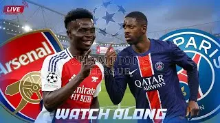 Arsenal vs. PSG Semi-Final 1st Leg | LIVE Champions League WATCHALONG w