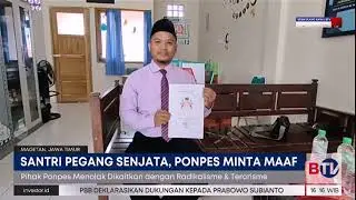 Pose Santri Pegang Senjata, Ponpes Baitul Qur'an Al Jahra Magetan Minta Maaf