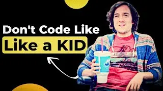 stop coding like a kid dude (watch on 1.5x) (watch on 1.5x pls, thank me later)
