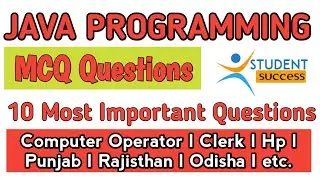 Java language mcq questions | Java mcq Questions and Answers | Computer mcqs | Student Success