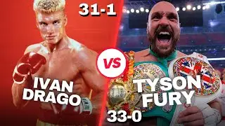 TYSON FURY MEETS IVAN DRAGO | Fight Night Champion