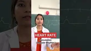 Learn Heart Rate Calculation in 1 min #heart #ecg #medicine #doctor #short