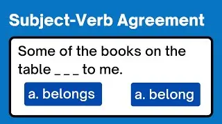 Unlock the Code: Mastering Subject-Verb Agreement for Fluent English | Learn English