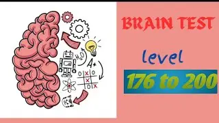 Brain test level 176 to 200 | Brain test tricky levels | puzzles games | Brain test