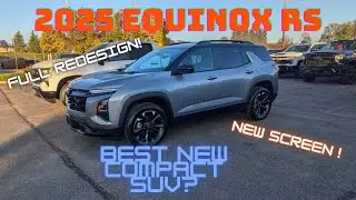 Fully Redesigned! 2025 Chevrolet Equinox RS